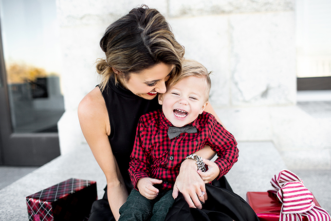 beckam holiday party christine
