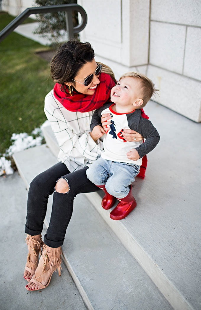 Mom and Son Outfits Christine Andrew