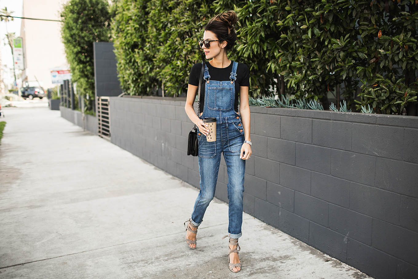 spring denim overalls 