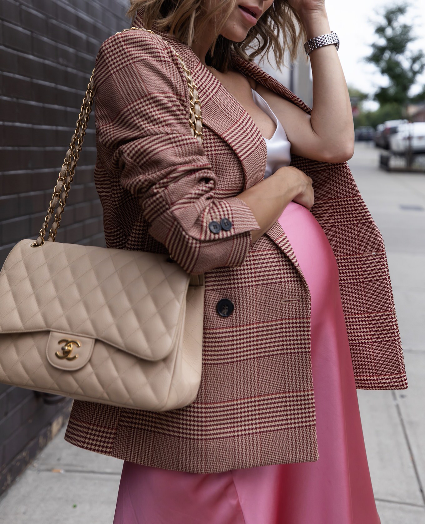 christine andrew chanel bag