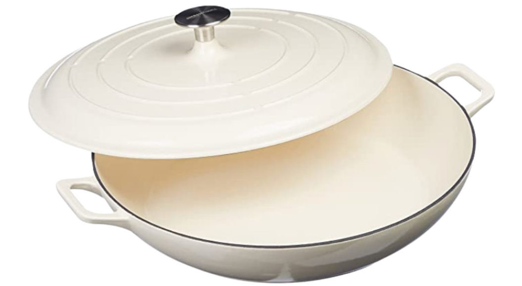 amazon prime day, prime day deals, prime day sales, amazon home, amazon cookware, cast iron pan, cream pan