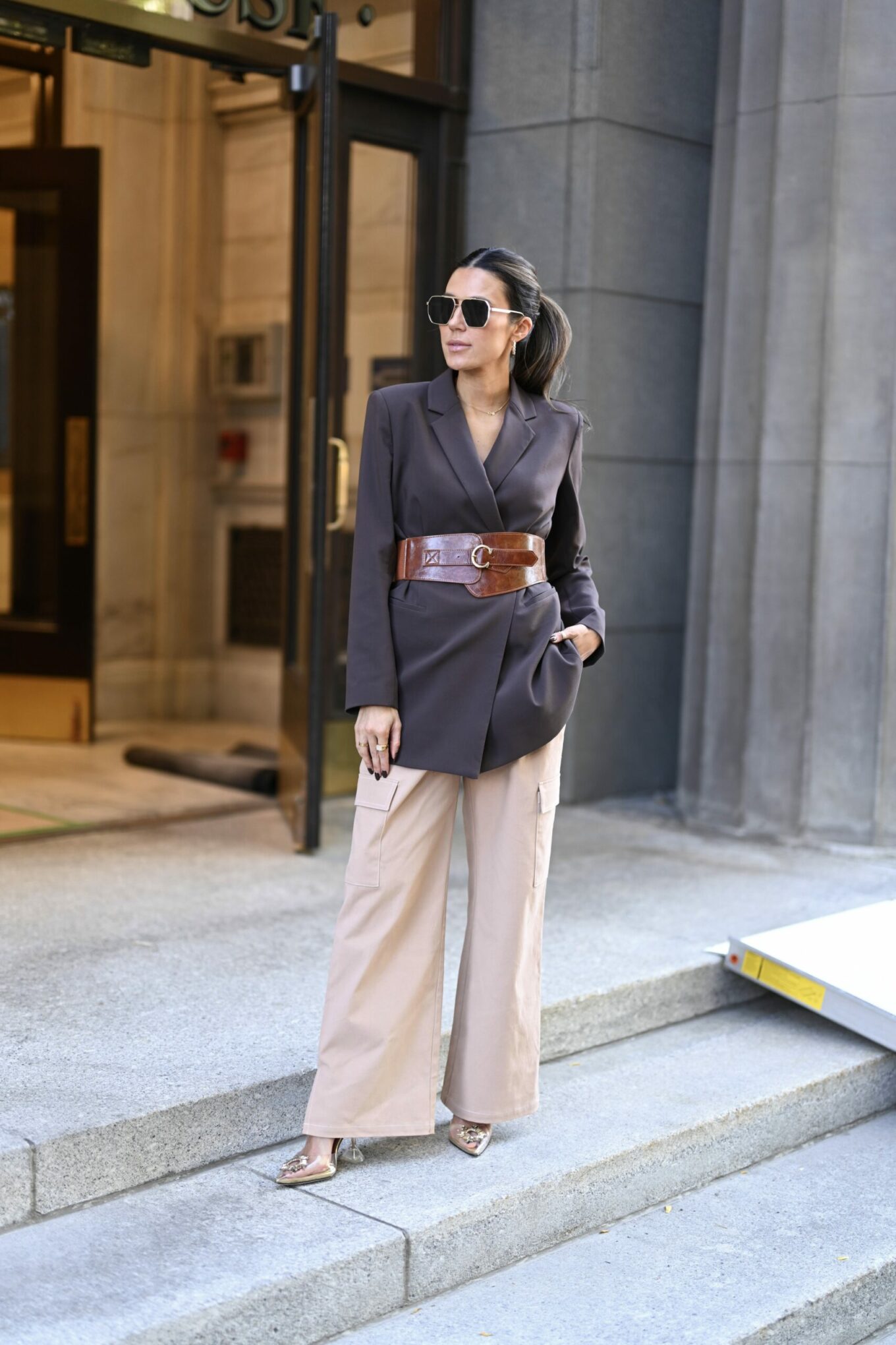 dressy blazer outfit