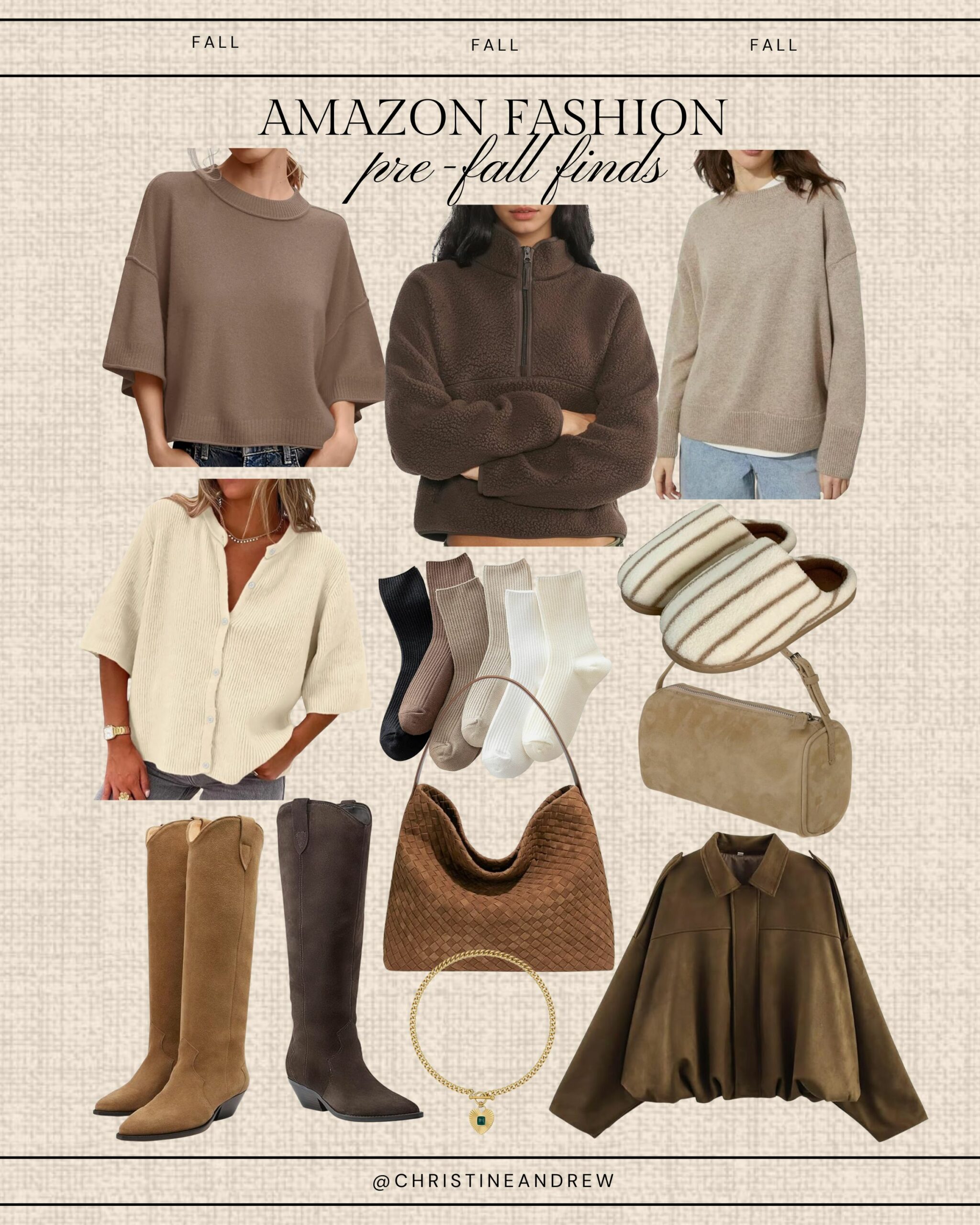 christine andrew's amazon fall fashion finds