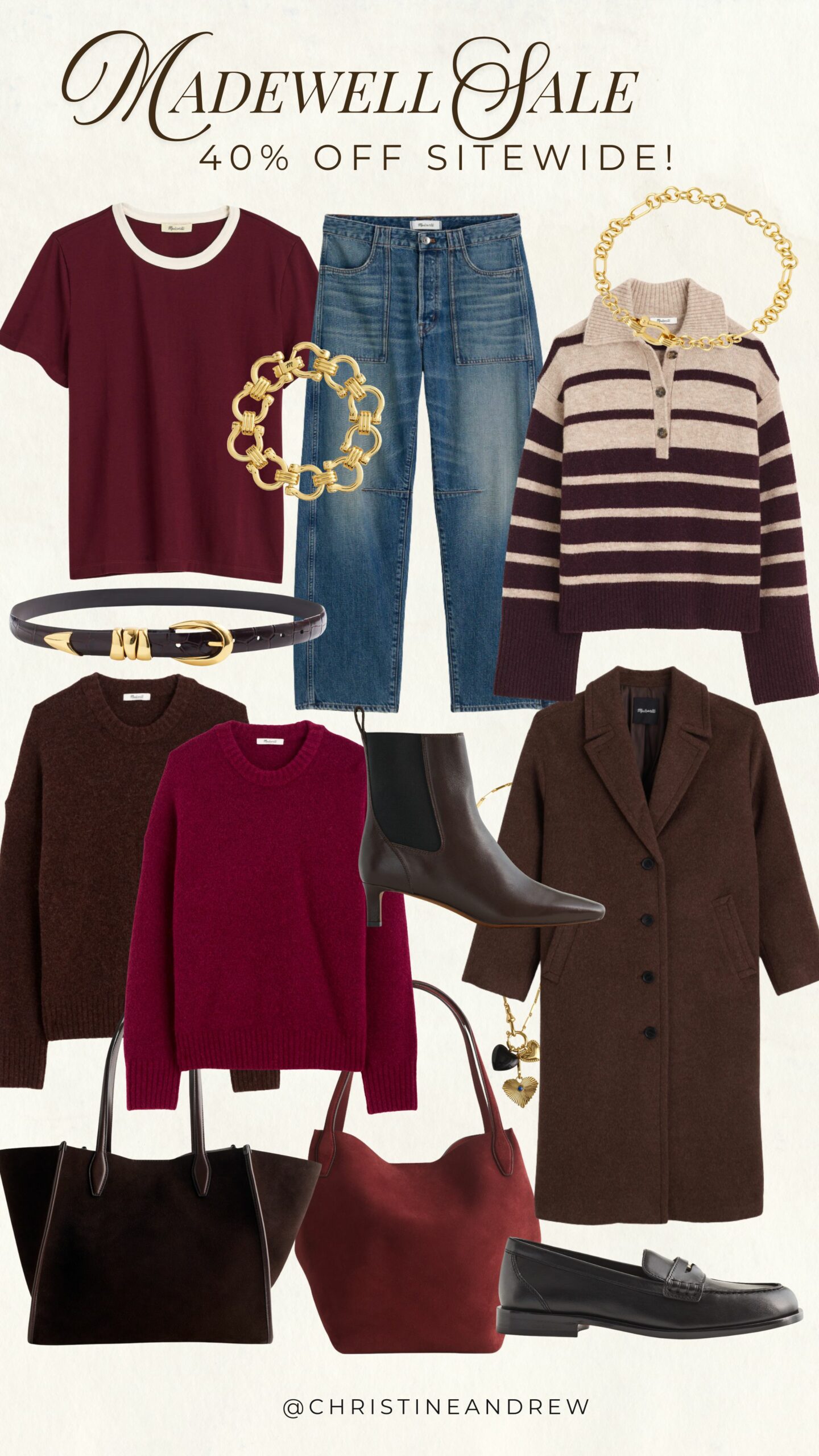 Christine Andrew's Madewell black Friday sale roundup 